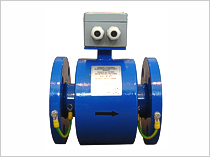 Exemplary instalations of electromagnetic flow meters
